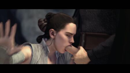 Porno 3D - La prima lezione di Rey (sesso in stile Star Wars)