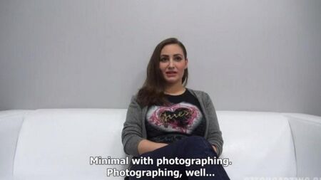 La ragazza tettona non voleva recitare