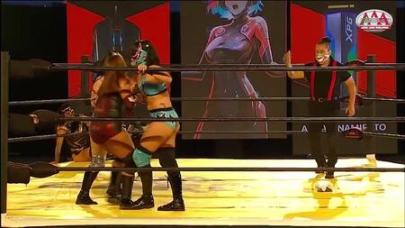 Faby Apache contro Lady Shani contro Flammer contro Chik Tormenta contro Lady Maravilla contro Sexy Star