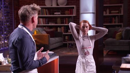 Madeleine Petz nel programma MasterChef