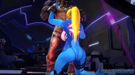 Samus Aran catturata da Predator [con audio]