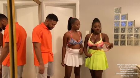 Trio con una donna di colore tettona e cioccolato fondente - OnlyFans: Osa Lovely, BBC, ragazza di colore con tette grandi e culo, pompino fantastico, porno amatoriale con culo formoso