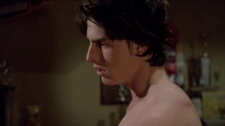 Tom Cruise nudo di fronte in *All The Right Moves*