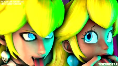 Super Mario Bros: la principessa Peach porno Tehsinistar