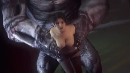 Mostro hentai in 3D