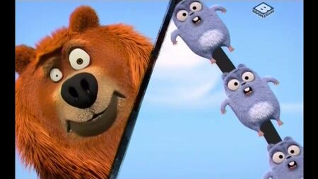 Grizzly e lemming (Grizzly e lemming) - Episodi 35-37 - Raccolta in russo! [mult-karapuz.com]