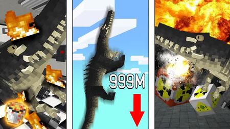 Cosa può distruggere SCP 682, il RIPARTO INATTACCABILE, in Minecraft! Esperimenti su SCP 682 in Minecraft