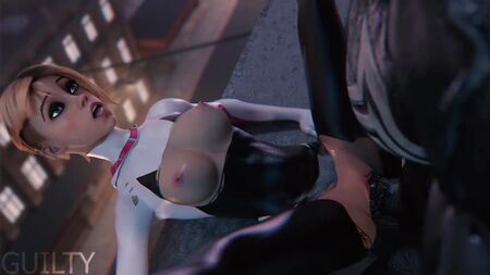 Spider-Gwen X Venom (sesso Marvel)