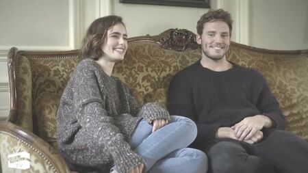 Sam Claflin e Lily Collins per la rivista «The Edit» (2014)