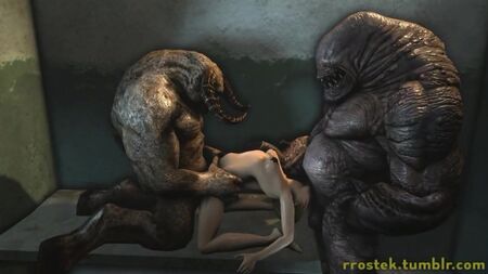 Animazioni porno con mostri in 3D (sesso in Far Cry e Left 4 Dead)