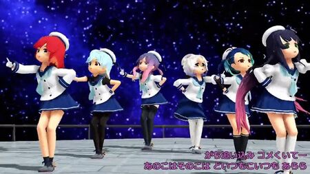 [MMD] KanColle: Etorofu, Matsuwara, Sado, Tsushima, Fukue, Hirado – La leggenda di Umapyoi {con vestiti}
