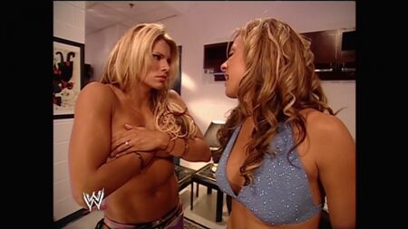 WWE No Mercy 2004 - Dawn Marie ha detto a Miss Jackie che il suo matrimonio non sarebbe durato a lungo