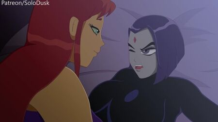 (Audio) Starfire e Raven futanari in un'animazione futa [DC, Teen Titans; Porno; Hentai; Dickgirl; R34; Sesso; 2D; хентай; футанари]