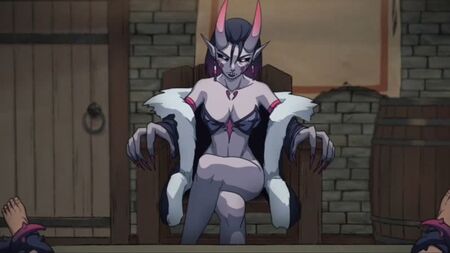 Il principe maledetto di Derpixon - Breve animazione porno 2D hentai con dominazione femminile e ragazza demone - FandelTales