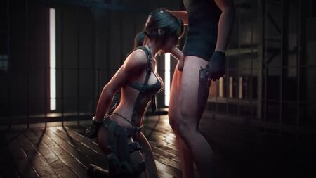 MGSV Quiet - Porno 3D / 3Dポルノ