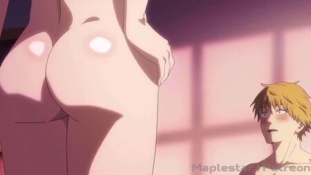 Makima x Denji - NSFW; femdom; sesso orale; cunnilingus; orgasmo; creampie; porno hentai 3D; (di @Maplestar) [Chainsaw Man]