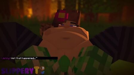 JENNY X CREEPER (MINECRAFT 18+ SESSO) (ORIGINALE) SLIPPERYT