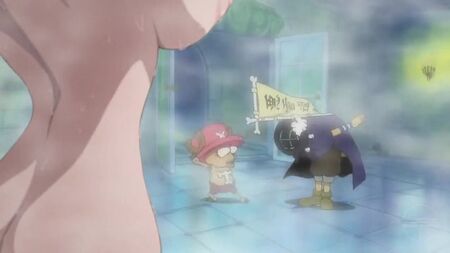 One Piece — La scena in bagno di Nami (filtro nudo)