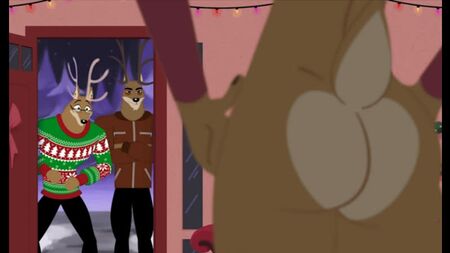Yiff gay in 2D di Nixxxbot - Porno furry - Sesso - E621 - Femboy - Cervo - Gruppo