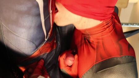 Deadpool X Spider-Man XXX porno gay