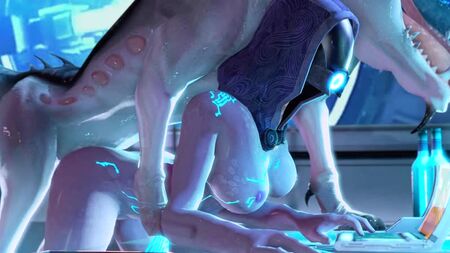 L'avventura alcolica di Tali (scena di sesso in Mass Effect)