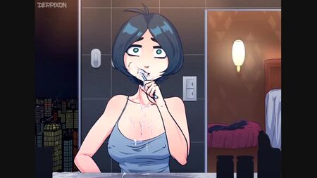 "Time Stopped Brush" di [Derpixon] (hentai, хентай, sesso, anale, porno, tette, 18+, anime)