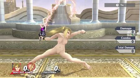 Mod di Sm4sh con Samus nuda — Presentazione di Samus senza armatura! (18+) [1080p 60 FPS]