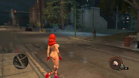 Saints Row: The Third — Mod nudità