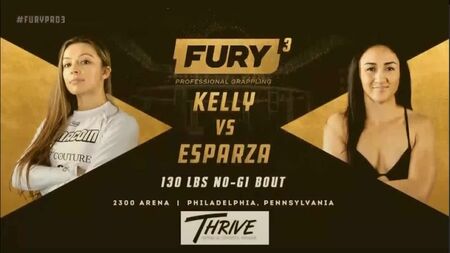 DANIELLE KELLY CONTRO CARLA ESPARZA - FURY GRAPPLING 3