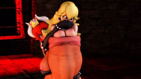 Bowsette Cock Vore Peach di ToaterKing