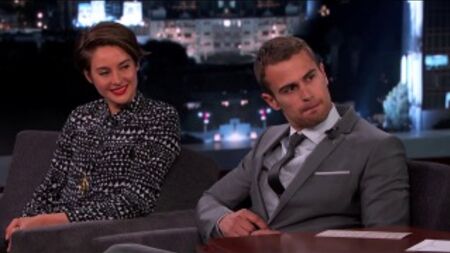 Shailene Woodley e Theo James al Jimmy Kimmel Live - PARTE 1
