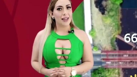 La conduttrice meteorologica latina Arely Hernandez Montenegro 2