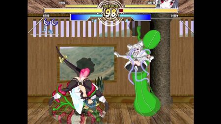 Hentai Mugen - Dizzy e White Len