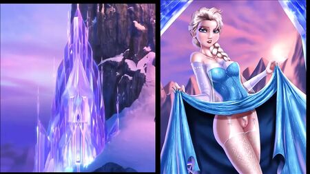 SekushiLover - Elsa della Disney contro Elsa nuda