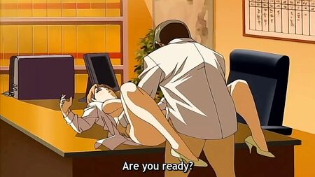 lingerie in ufficio - hentai