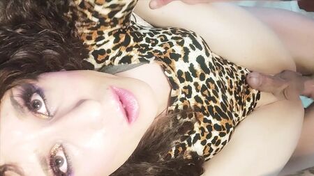 sissy sottomessa, senza preservativo, sborrata dentro, scopata da vicino, POV #1