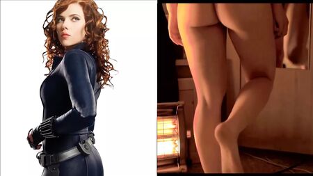 SekushiLover - La Vedova Nera contro Scarlett nuda